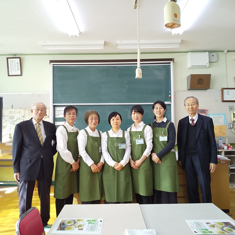 2019/12/14 葛飾区立清和小学校食育授業 日本茶インストラクター協会 東京都支部
